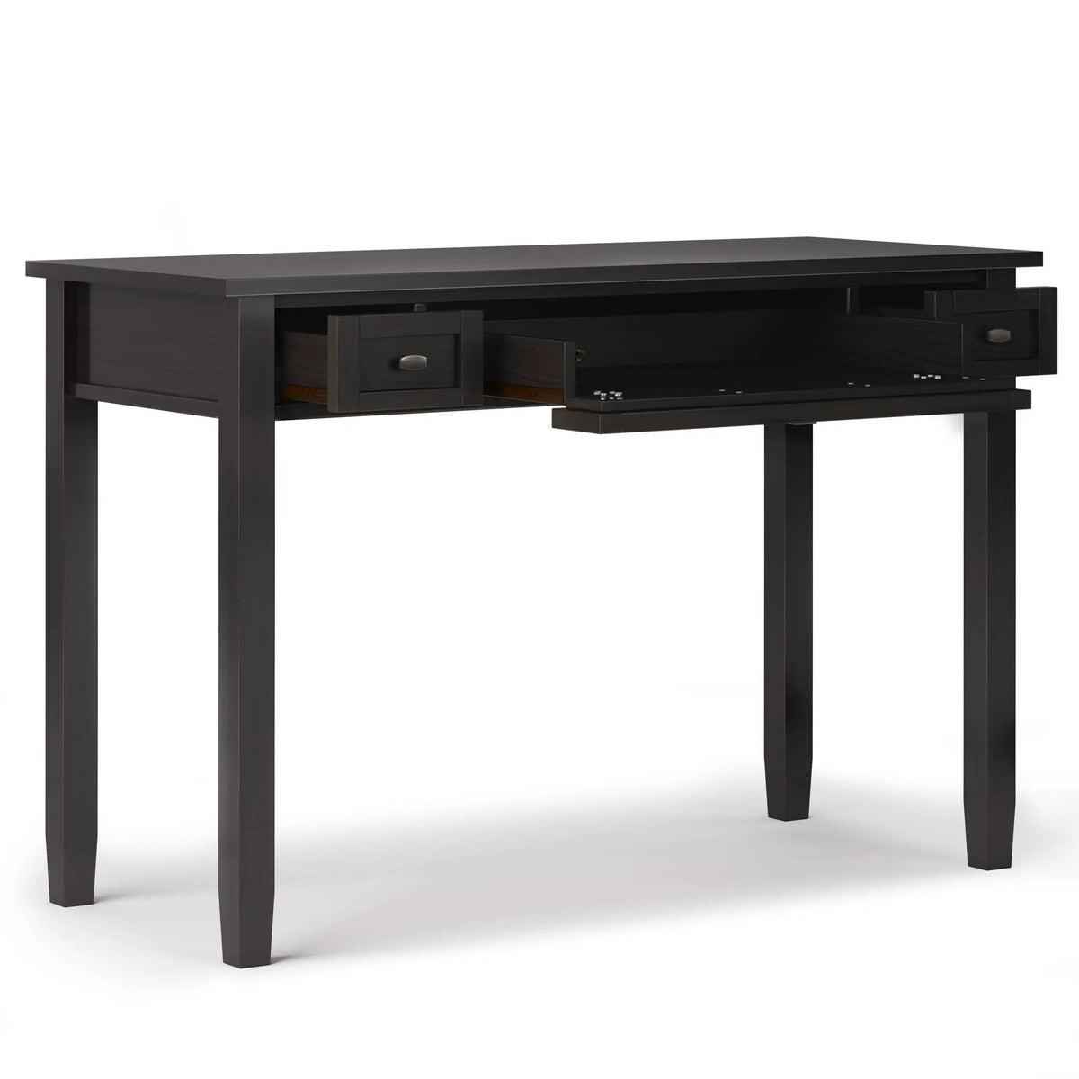 Warm Shaker Handcrafted Desk | Solid Wood | NC Lacquer Finish | 48 Inch Length
