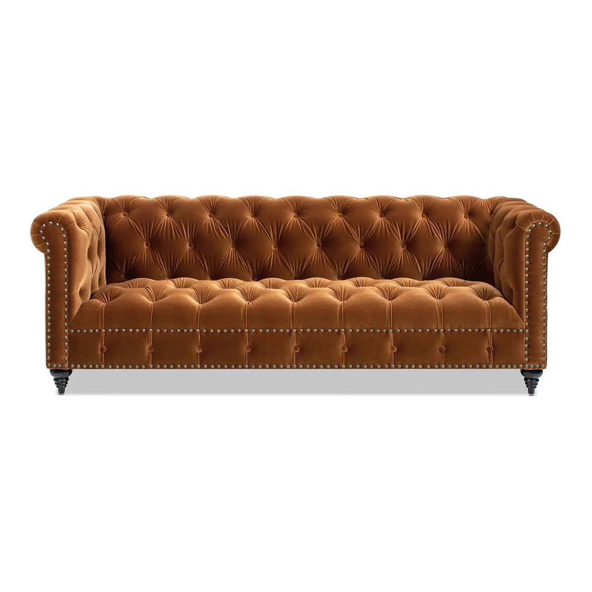 Alto Tufted Chesterfield Sofa | 2 Pieces | Fabric & Iron | Living Room