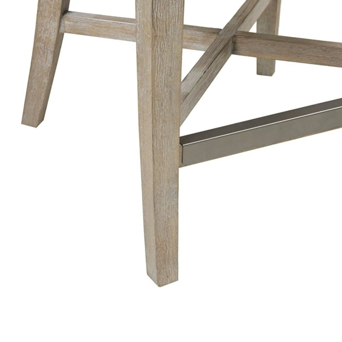 Carson Swivel Counter Stool | Wingback Shape | Piping Details | Solid Wood Legs