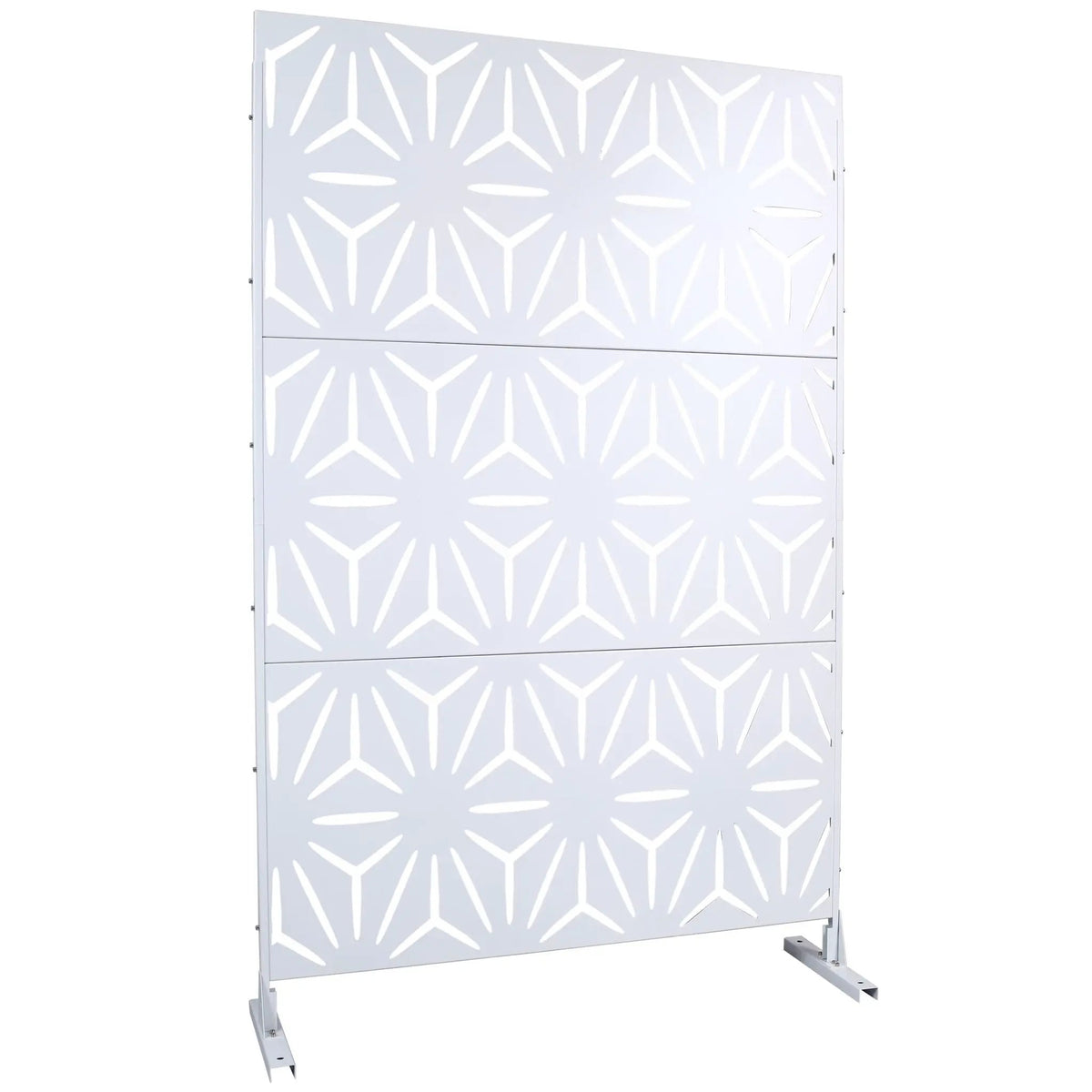 Metal Privacy Screen | Rust Resistant | Freestanding Panels