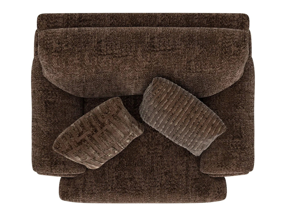 Jaden Chair 1/2 | 2 Pieces | Chenille & Fabric | Living Room