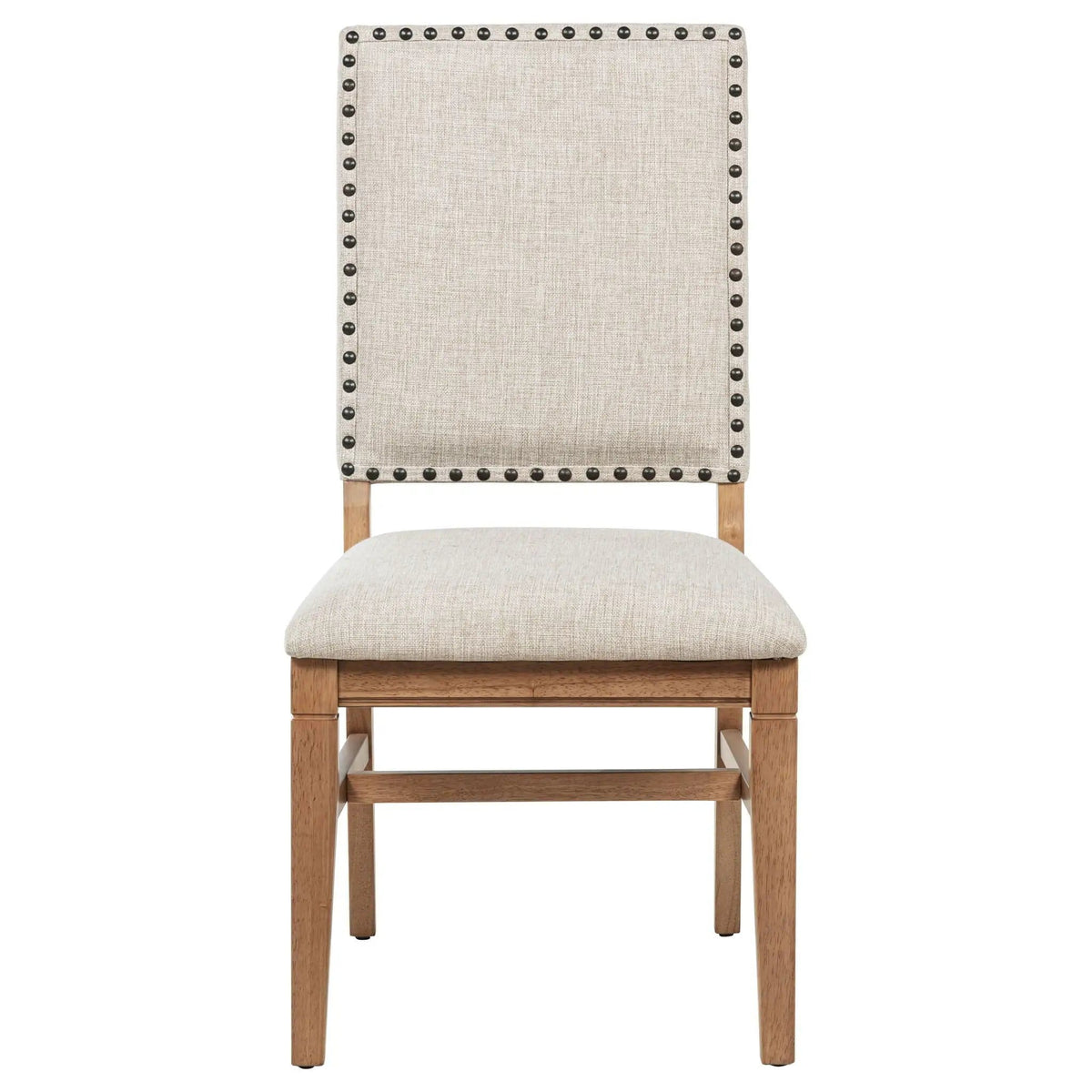 Middleton Upholstered Dining Side Chair Beige (Set of 2) | 20 x 24.25 x 38.5 in | Fabric | Dining Room