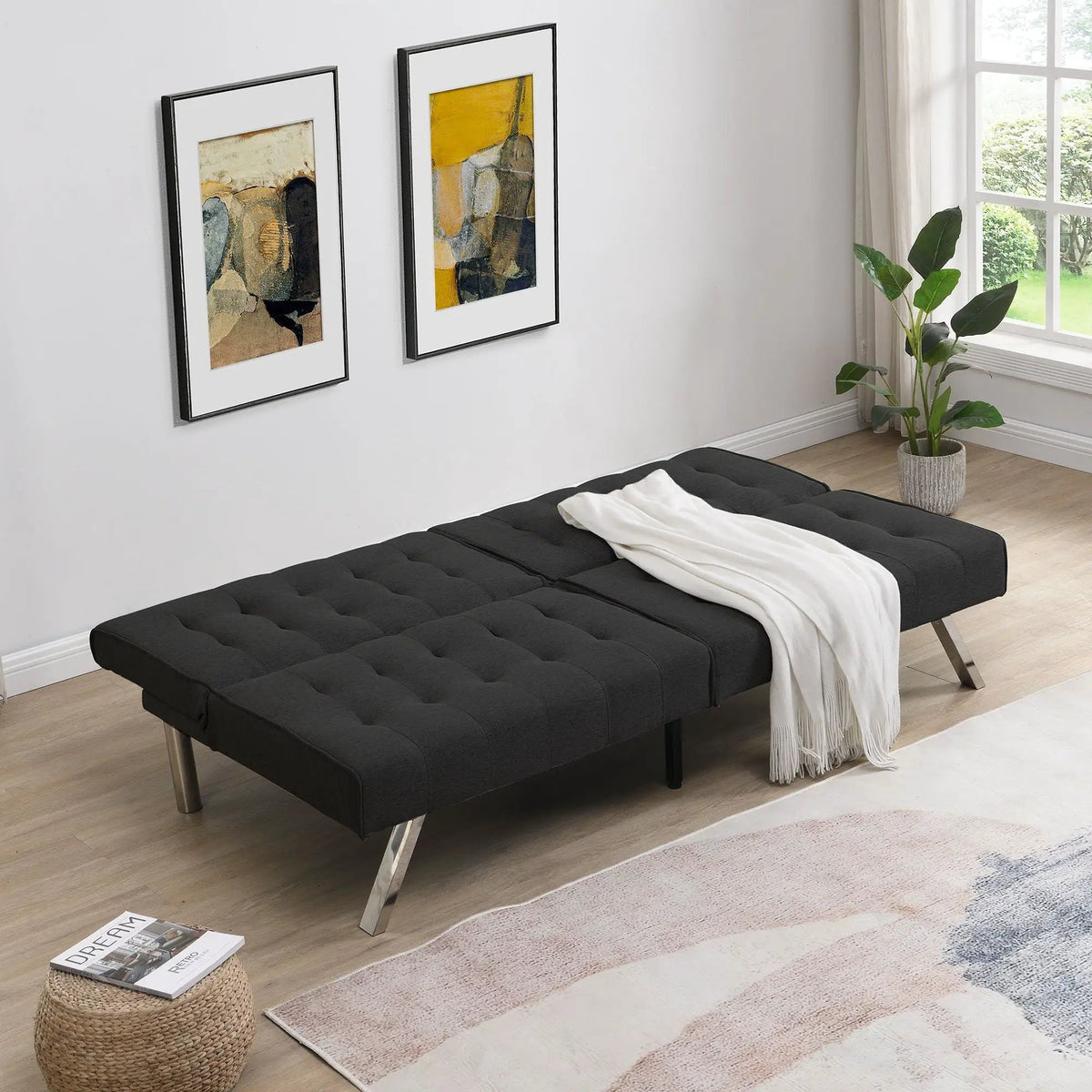 Futon Sofa Bed | Multi Functional | Space Saving Design | Standard Fit