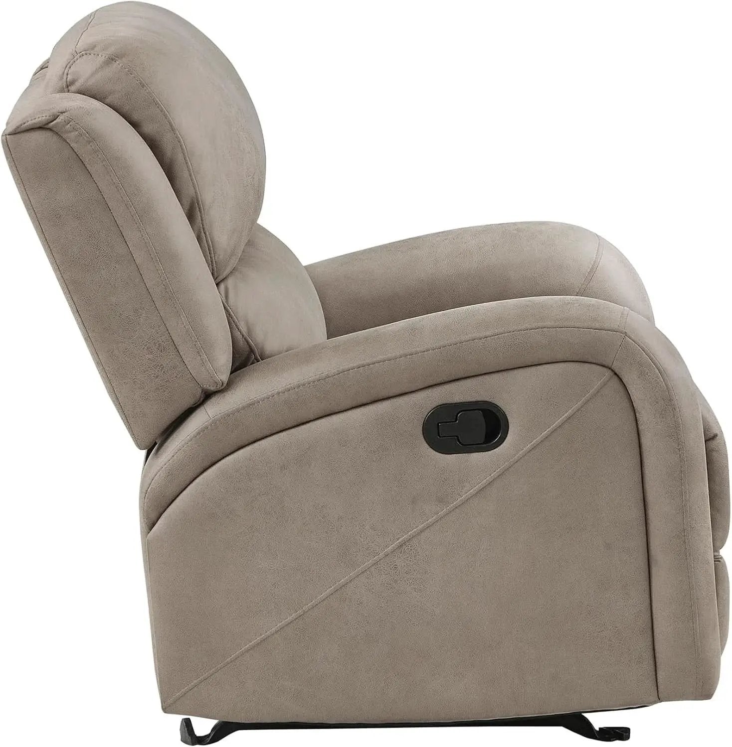 84.5 Inch Brown Recliner Couch Living Sofa Home Theater from PriceLows™