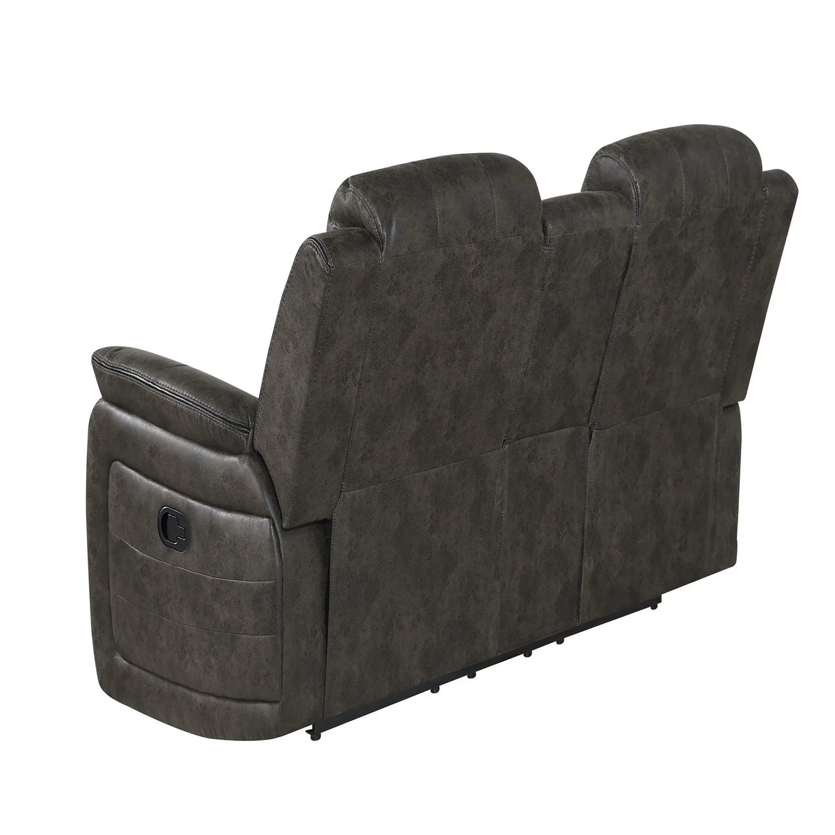 Steban Transitional Style Living Room Set Reclining Sofa & Loveseat | Reclining Sofa & Loveseat | Fabric | Living Room