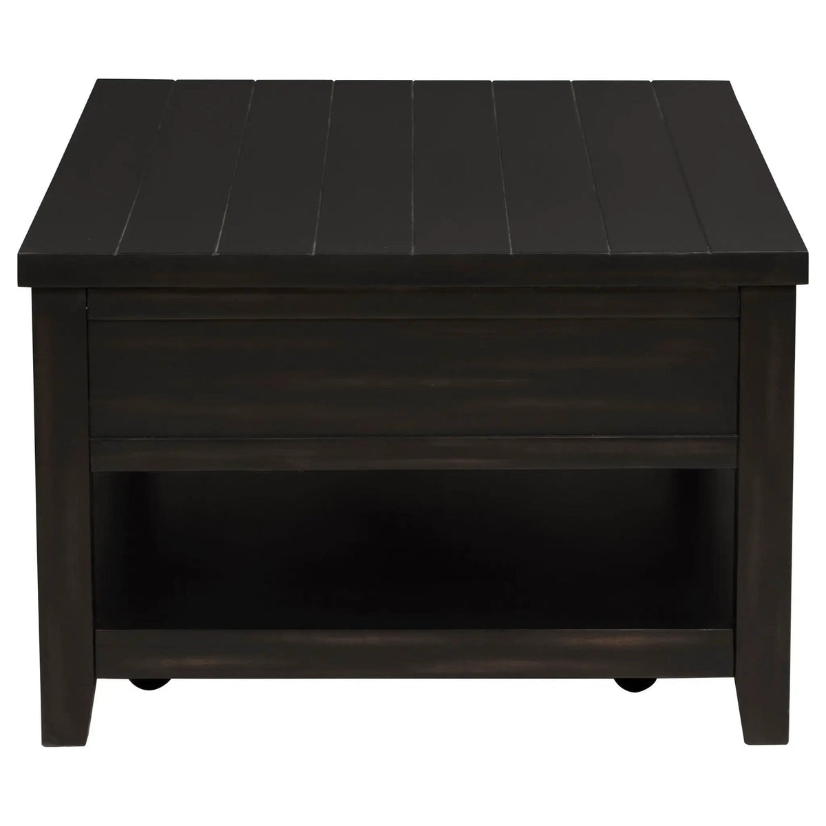 Concord 2-drawer Rectangular Coffee Table Distressed Java | 48 x 28.25 x 18.25 in | Solid Wood & Veneer | Living Room