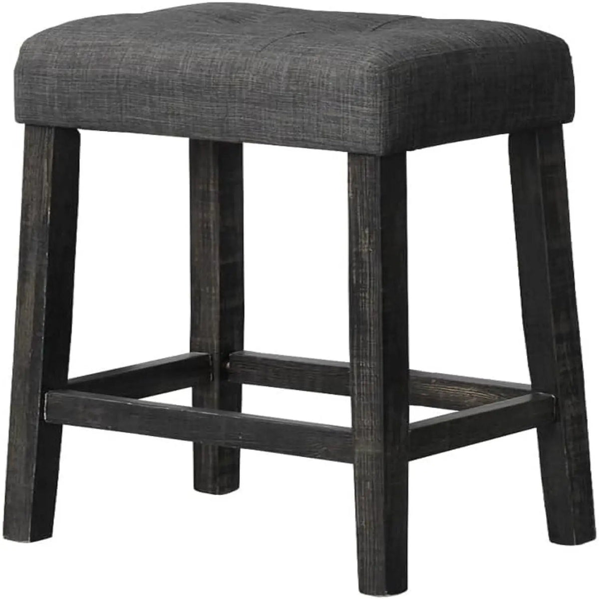 Backless Counter Stool | Transitional | Upholstered | Set Of 2