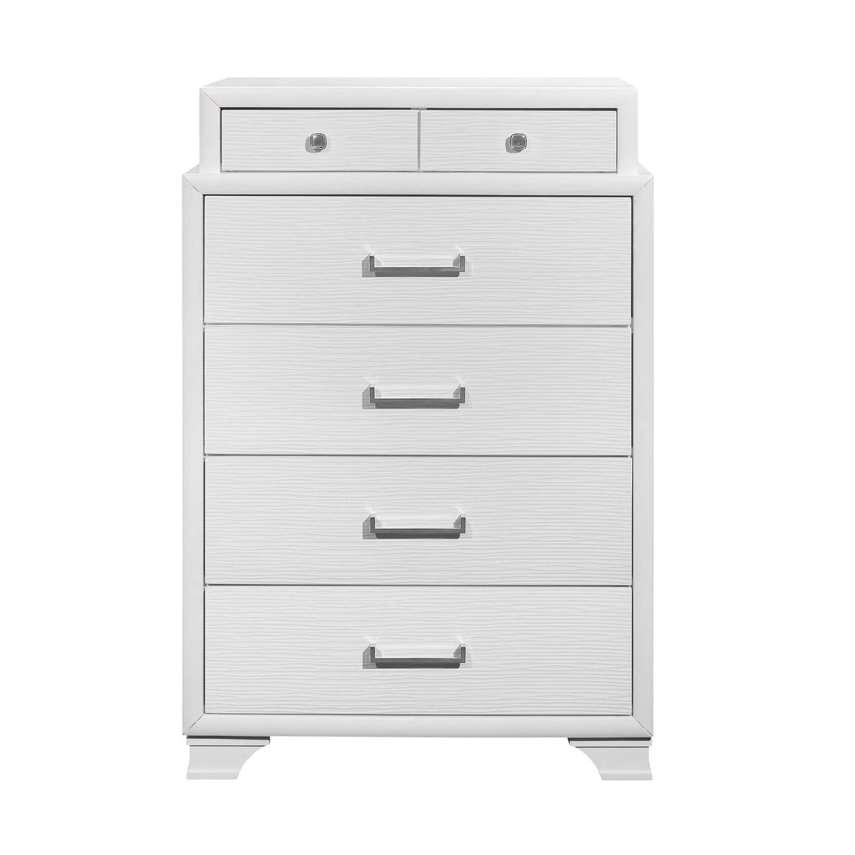 Civic Chest | 2 Pieces | Solid Wood & Metal | Living Room