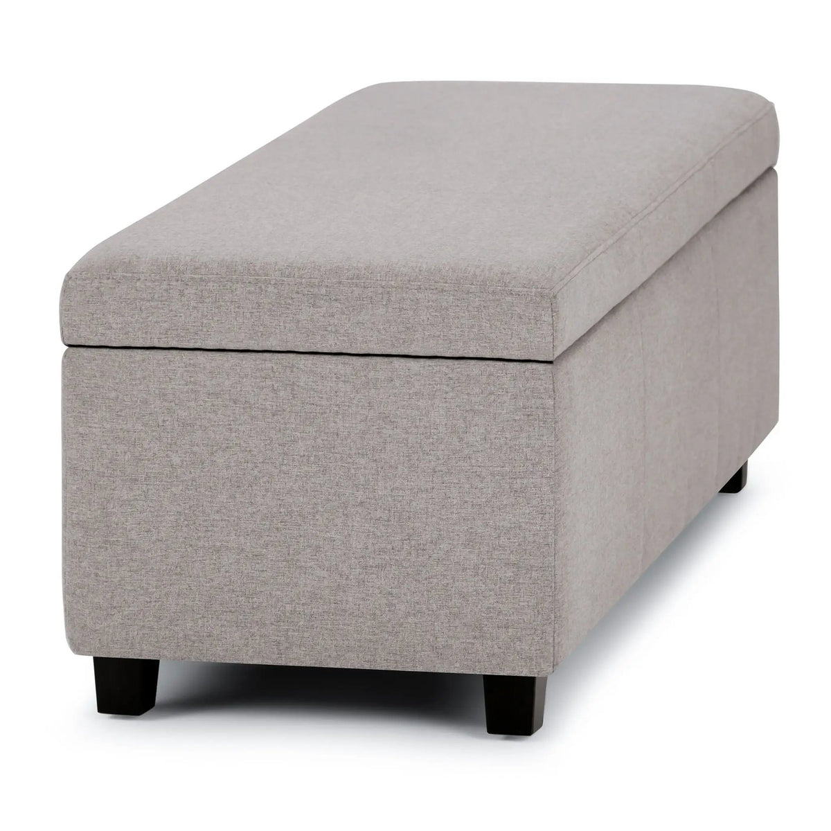 Storage Ottoman Bench | Solid Wood Frame | High Density Foam