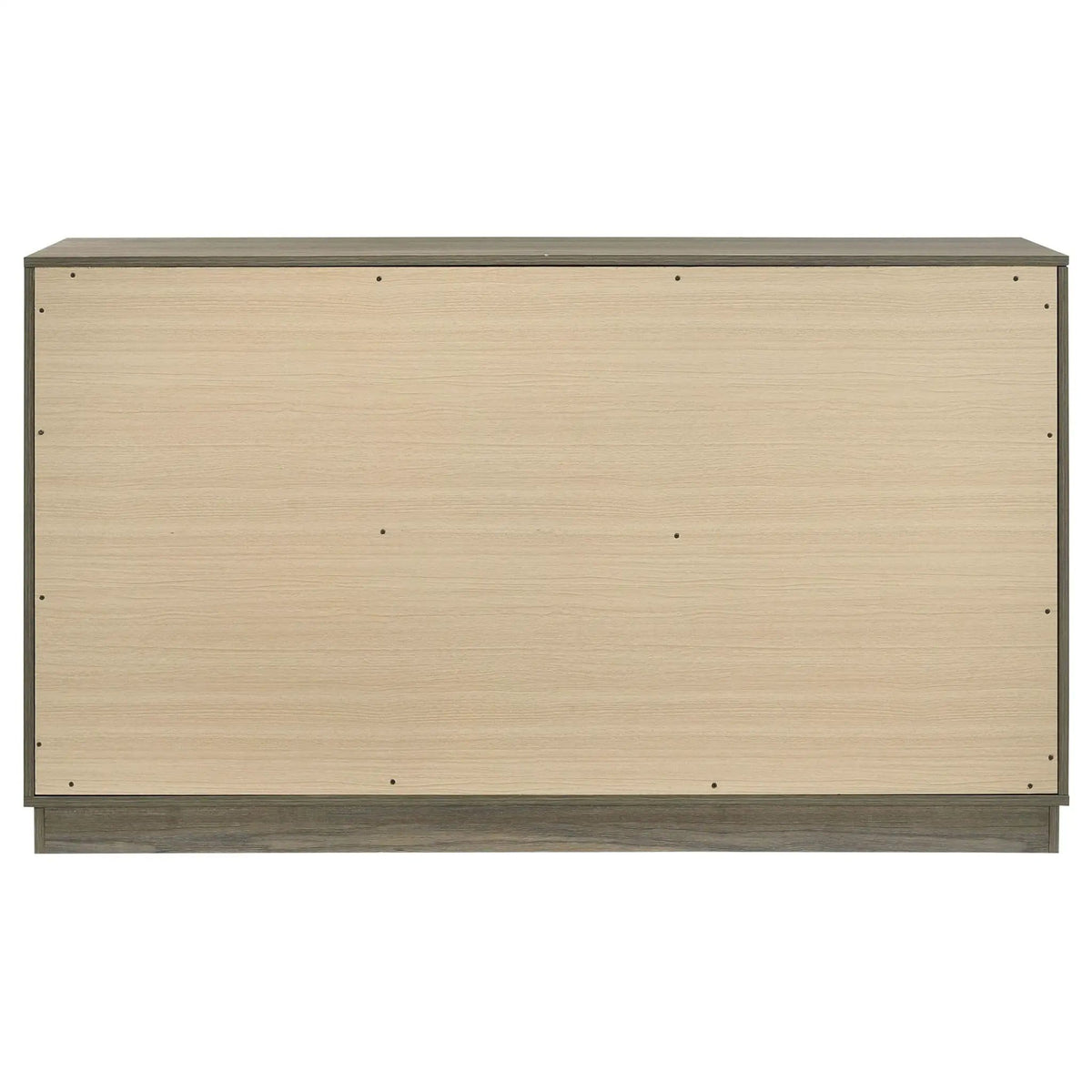 Fenwick 9-drawer Dresser Grey | 60.75 x 17.75 x 35 in | Veneer | Oak