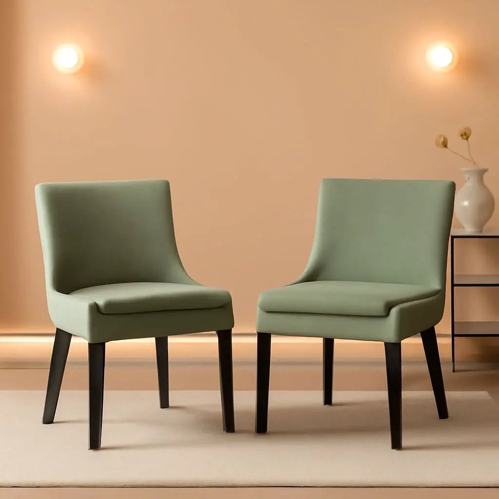 Modern Upholstered Dining Chair Set 6 Chairs Dining Room from PriceLows™