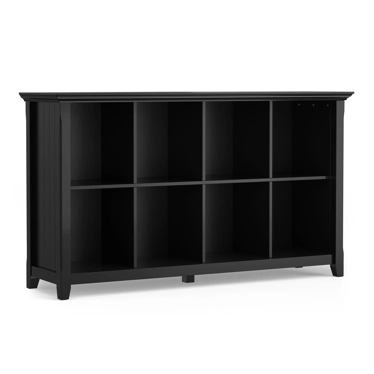 Acadian Cube Storage | Handcrafted Solid Wood | Twelve Large Cubbies | 57 Inch Width