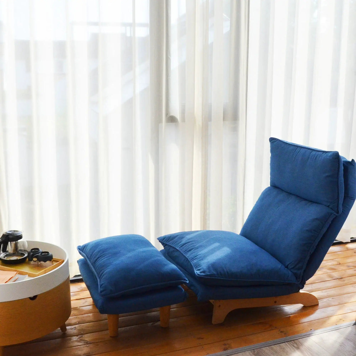 Single Lazy Sofa Chair | Ergonomic Support | Thick Padding | One Seater