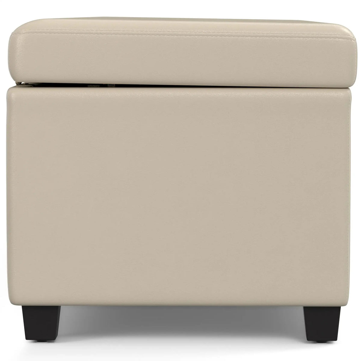 Storage Ottoman Bench | Solid Wood Frame | High Density Foam