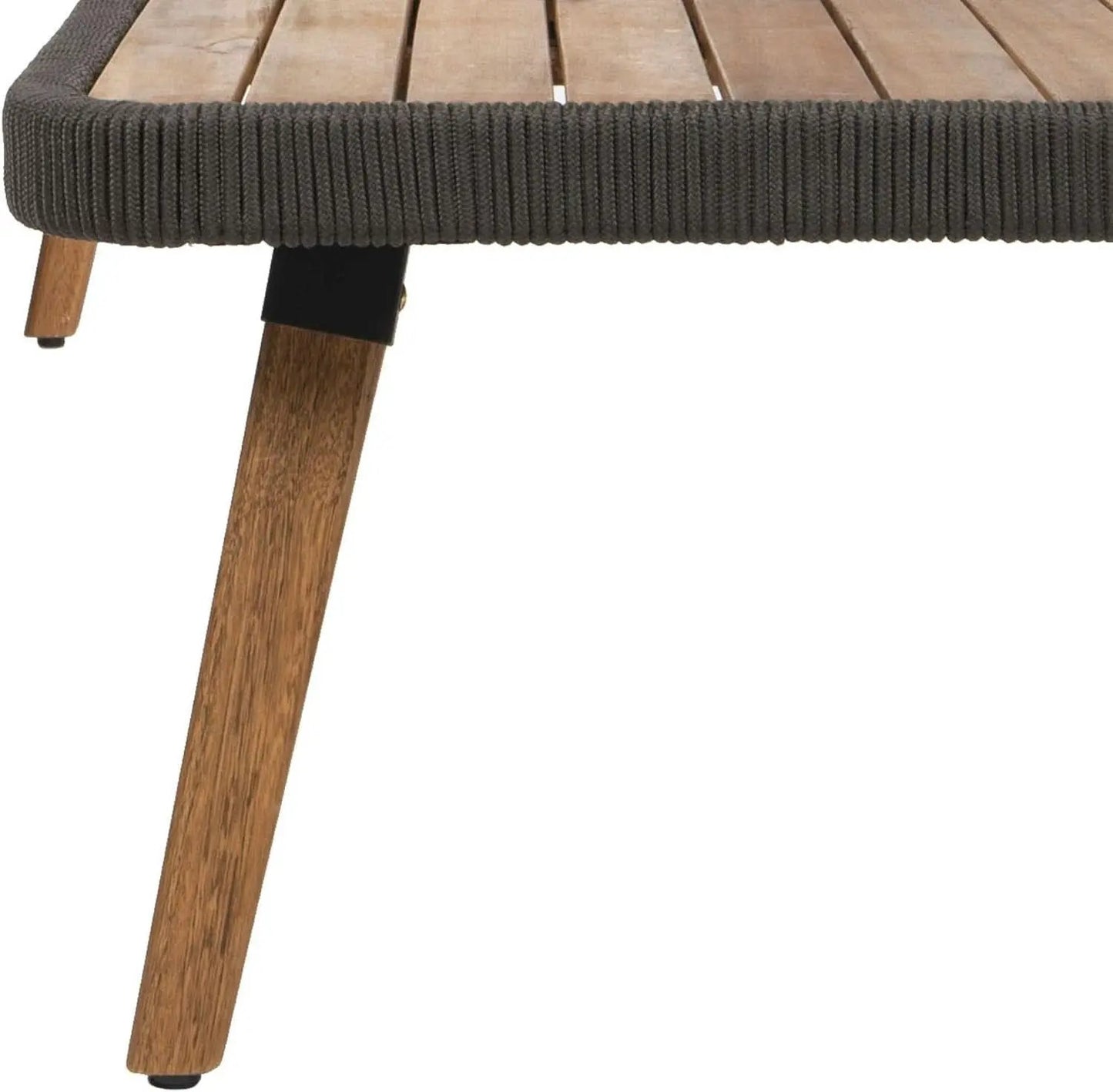Outdoor Patio 4 Piece Eucalyptus Rope Furniture Set from PriceLows™
