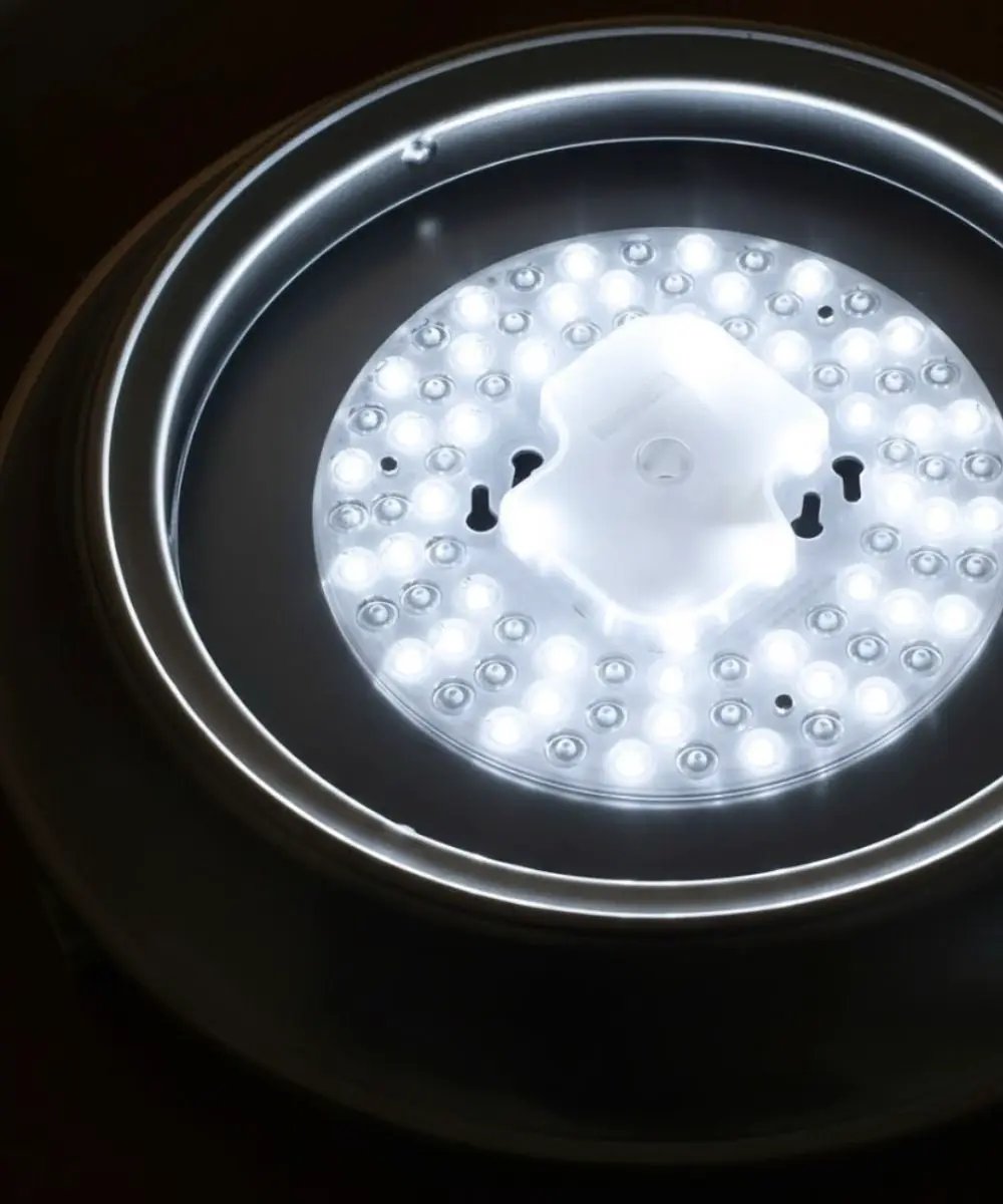 LED Flush Mount Ceiling Light | 13 Inch Round | Brushed Nickel | 6 Pack