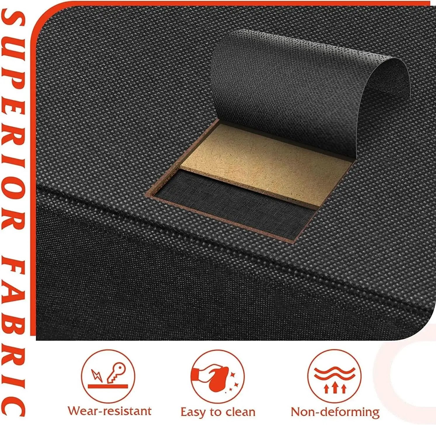 Tall Black Dresser With 10 Drawers And Fabric Bins Storage Organizer from PriceLows™