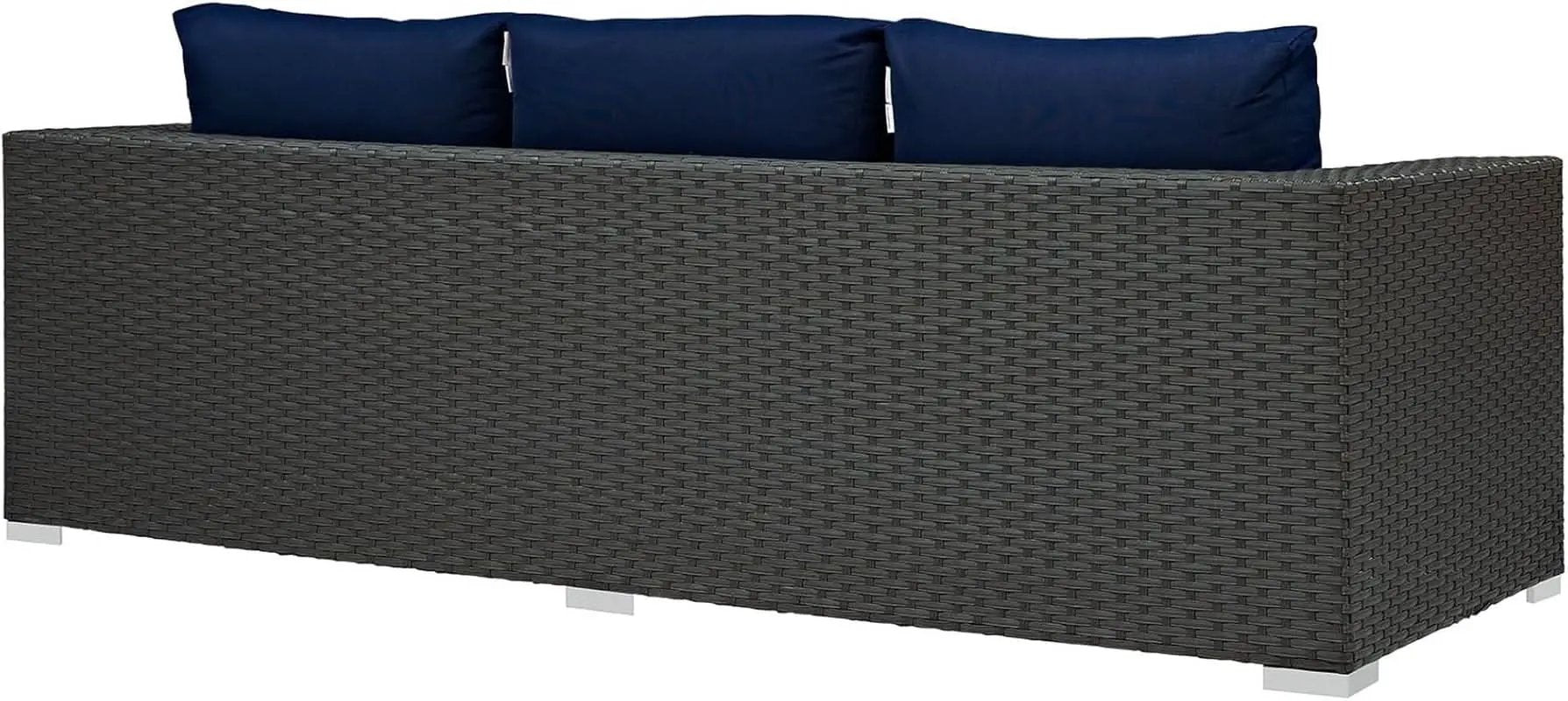 Weather-Resistant Wicker Rattan Outdoor Patio Sofa Set from PriceLows™
