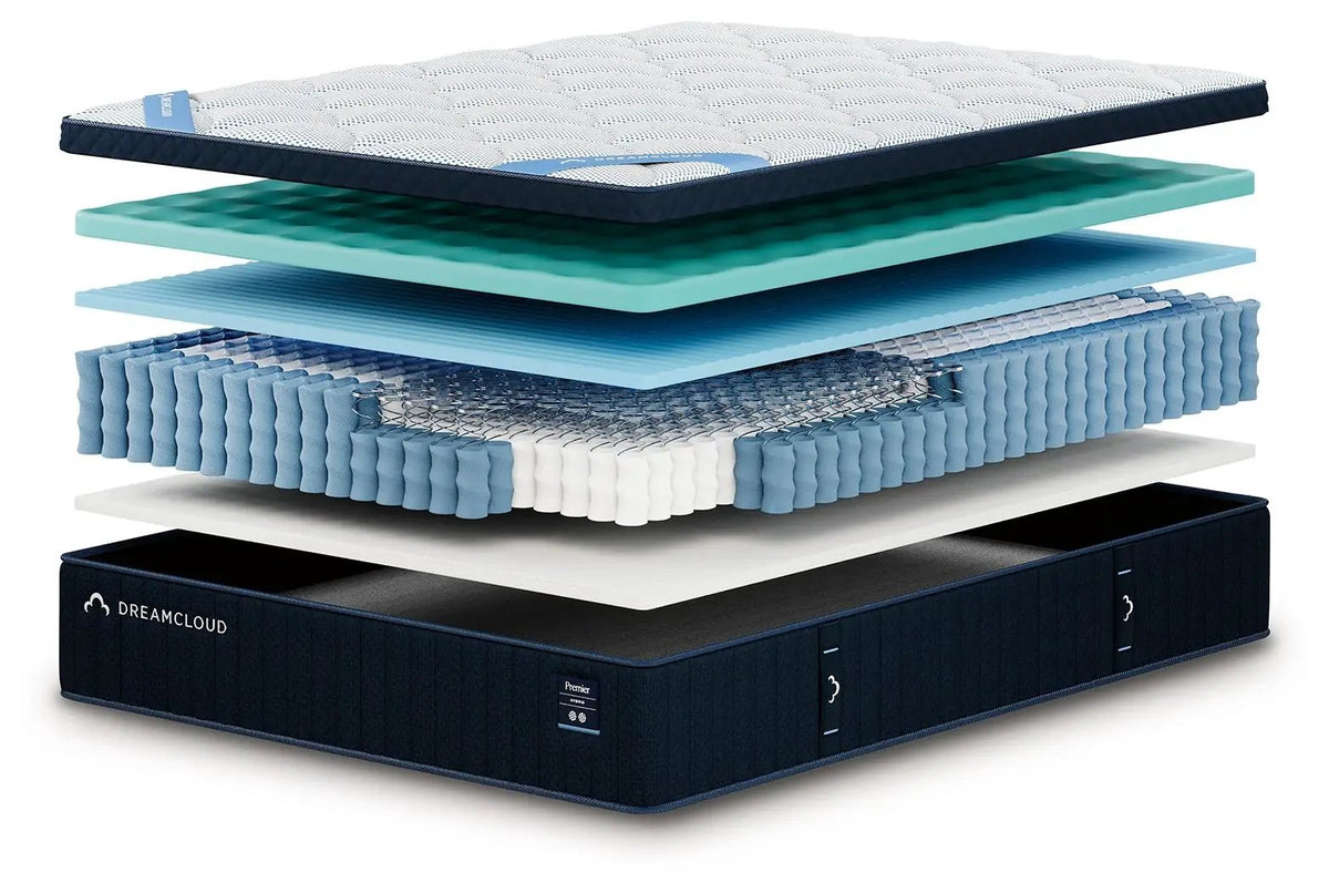 DreamCloud Premier Hybrid Mattress | 13 Inch Height | Restful Sleep | Premier Comfort