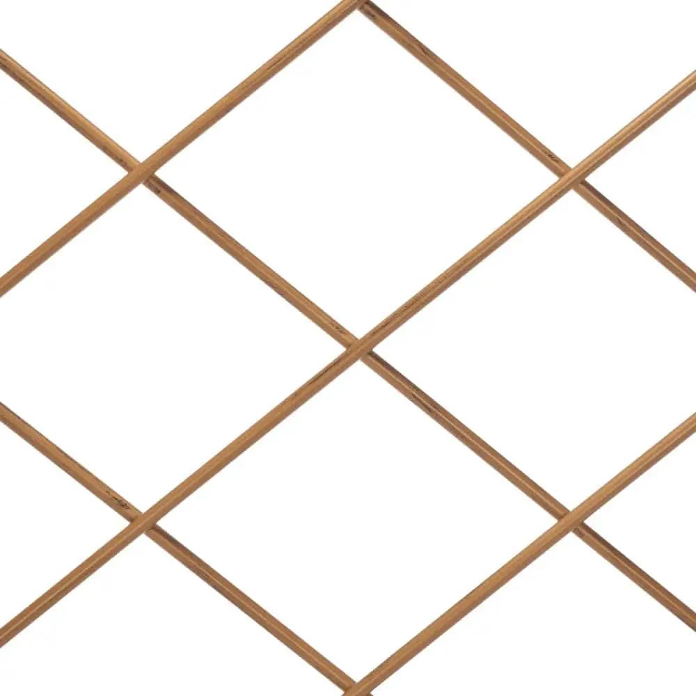 Queen Antique Gold Stitch Headboard for Stylish Bedrooms from PriceLows™