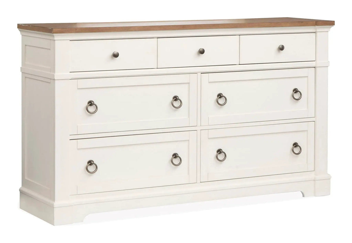 Kingston Drawer Dresser | 2 Pieces | Bedroom Furniture | Bedroom