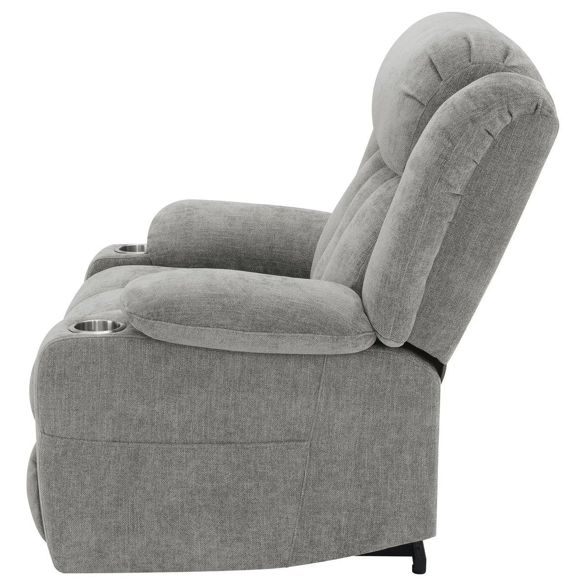 Beca Power Lift Recliner | Upholstered | Integrated Cupholders | USB Charging Port