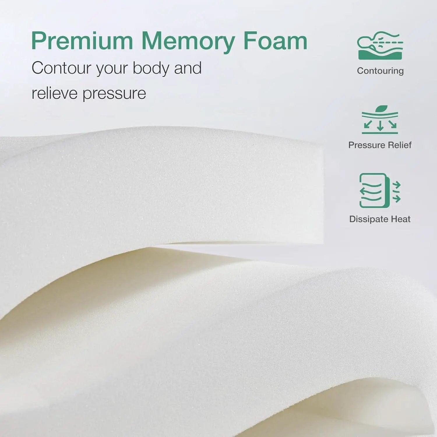 Twin 6 Inch Bonnell Spring Hybrid Mattress Adaptive Foam from PriceLows™