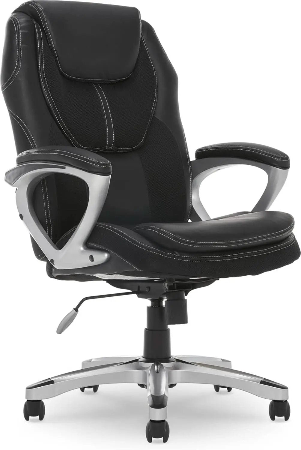 Amplify Executive Office Chair Black With Lumbar Support from PriceLows™