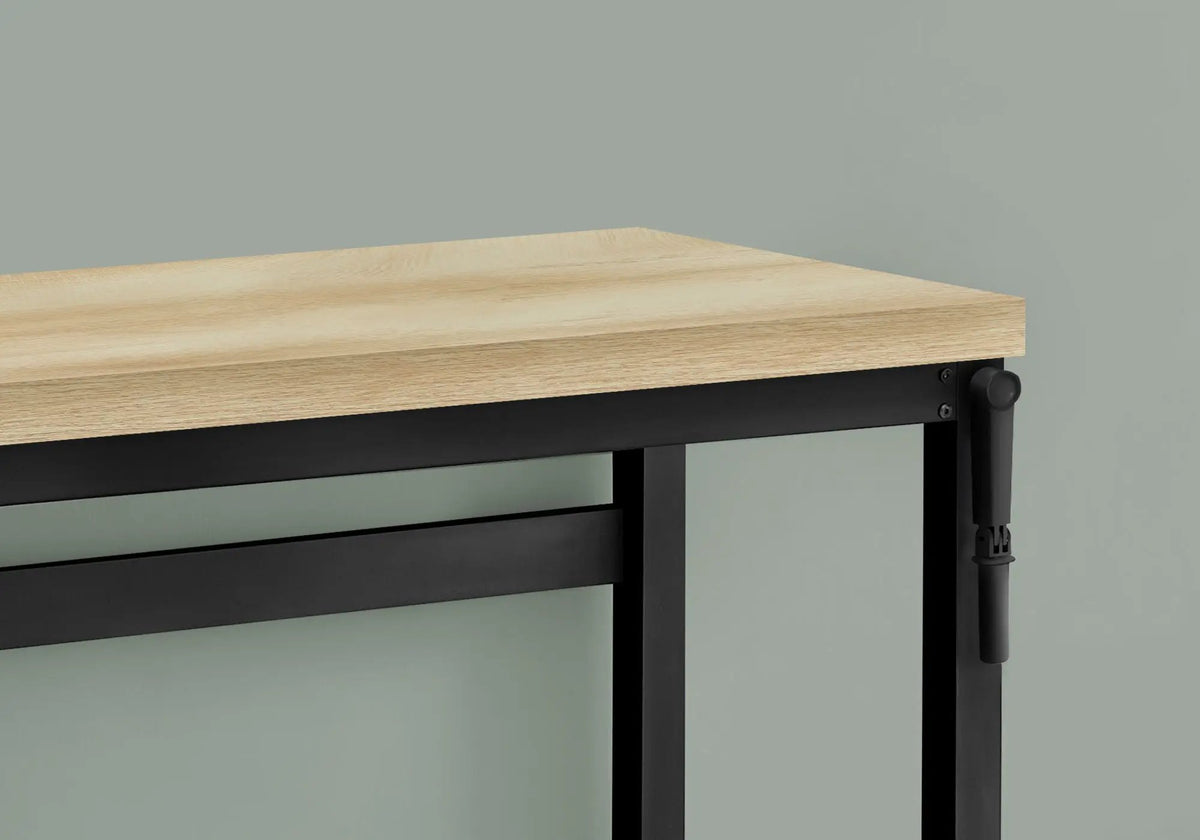 Adjustable Standing Computer Desk | 47.25 Inch Width | Thick Panel Tabletop | Contemporary Design