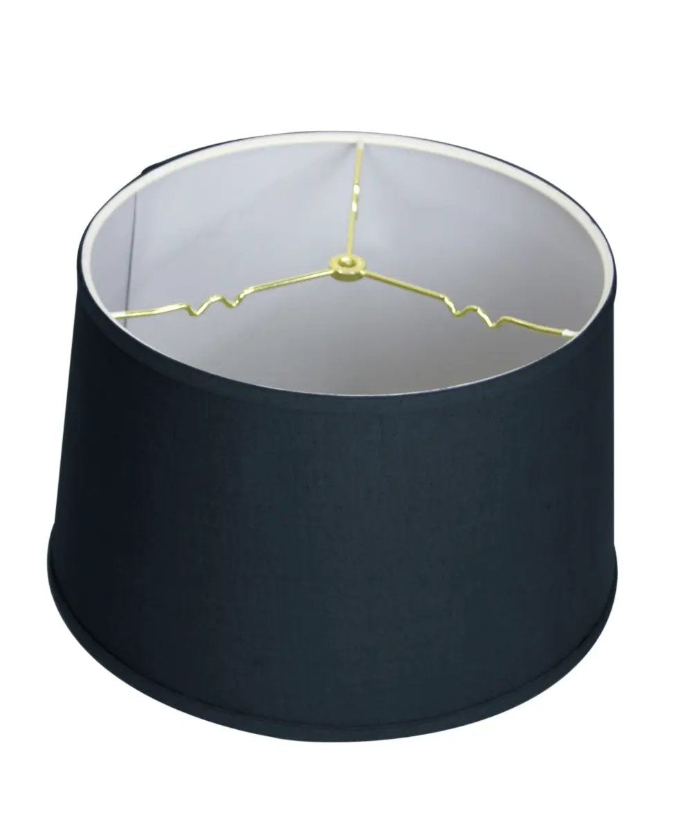 Swag Pendant Light | 2 Light 10 Inch Wide | Plug In White Cord | Slate Blue Shade