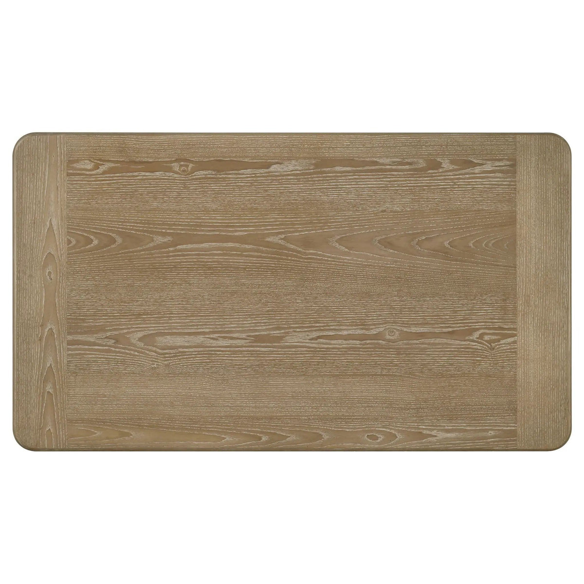 Adina Rectangular Wood Coffee Table Distressed Light | 47 x 26.75 x 16.25 in | Engineered Wood & Veneer | Brown