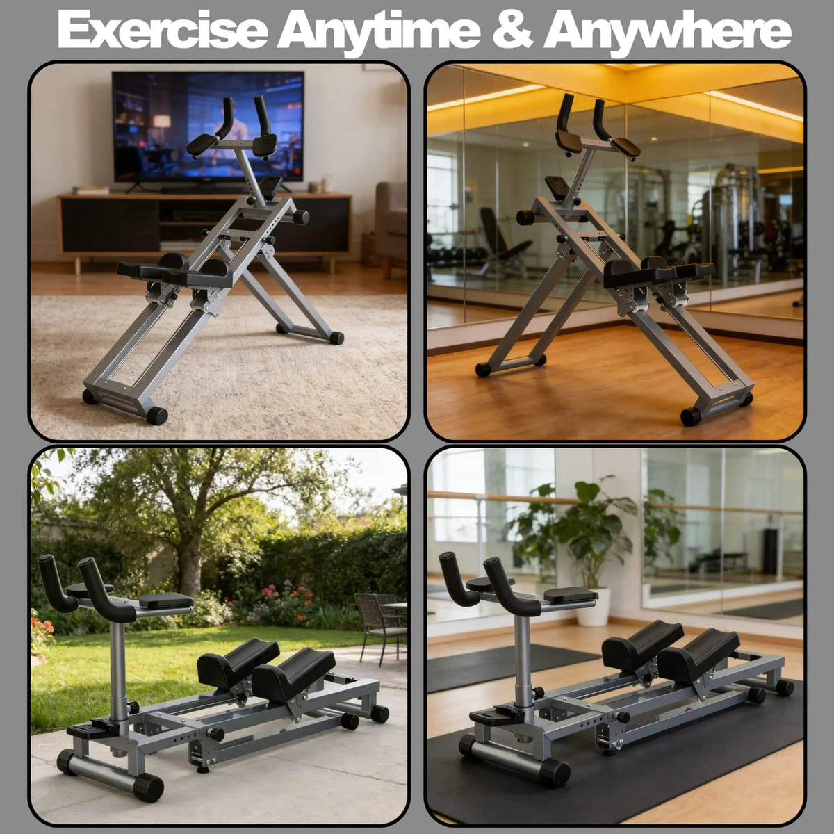 3-In-1 Full-Body Spine Stretcher | Stepper And Waist Trainer | Foldable Design | LCD Display