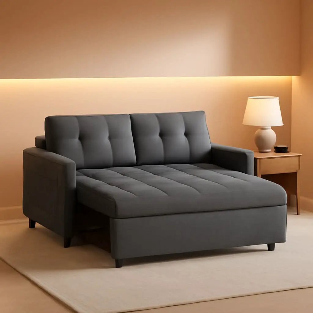 3 In 1 Convertible Sleeper Sofa Bed For Space Saving from PriceLows™