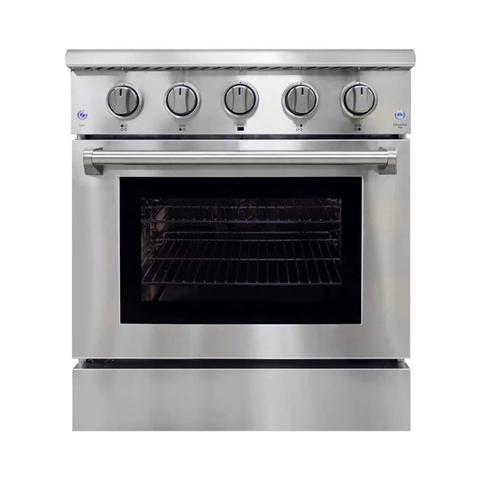 30-Inch Gas Range With 4-Burner Convection Oven And Broil | 30 Inch | 4-Burner | Home