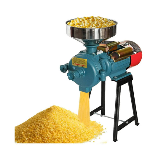 3000W Commercial Electric Dry Corn Wheat Grain Mill Grinder | 3000 Watt | Iron | Food Grinder