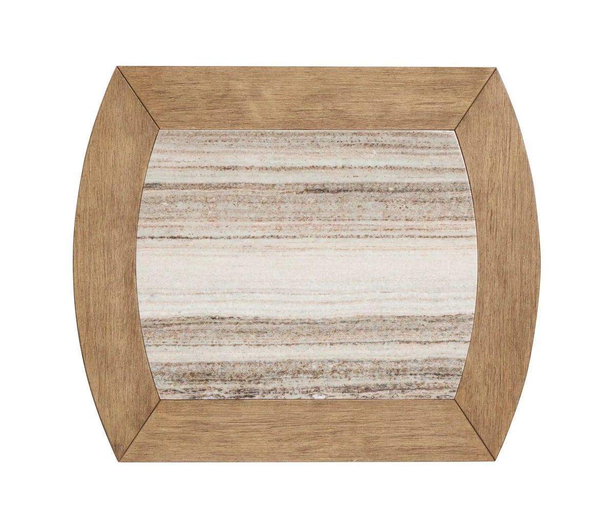 Bradford Rectangular End Table | Granite Top | 26 Inch Width | Versatile Design