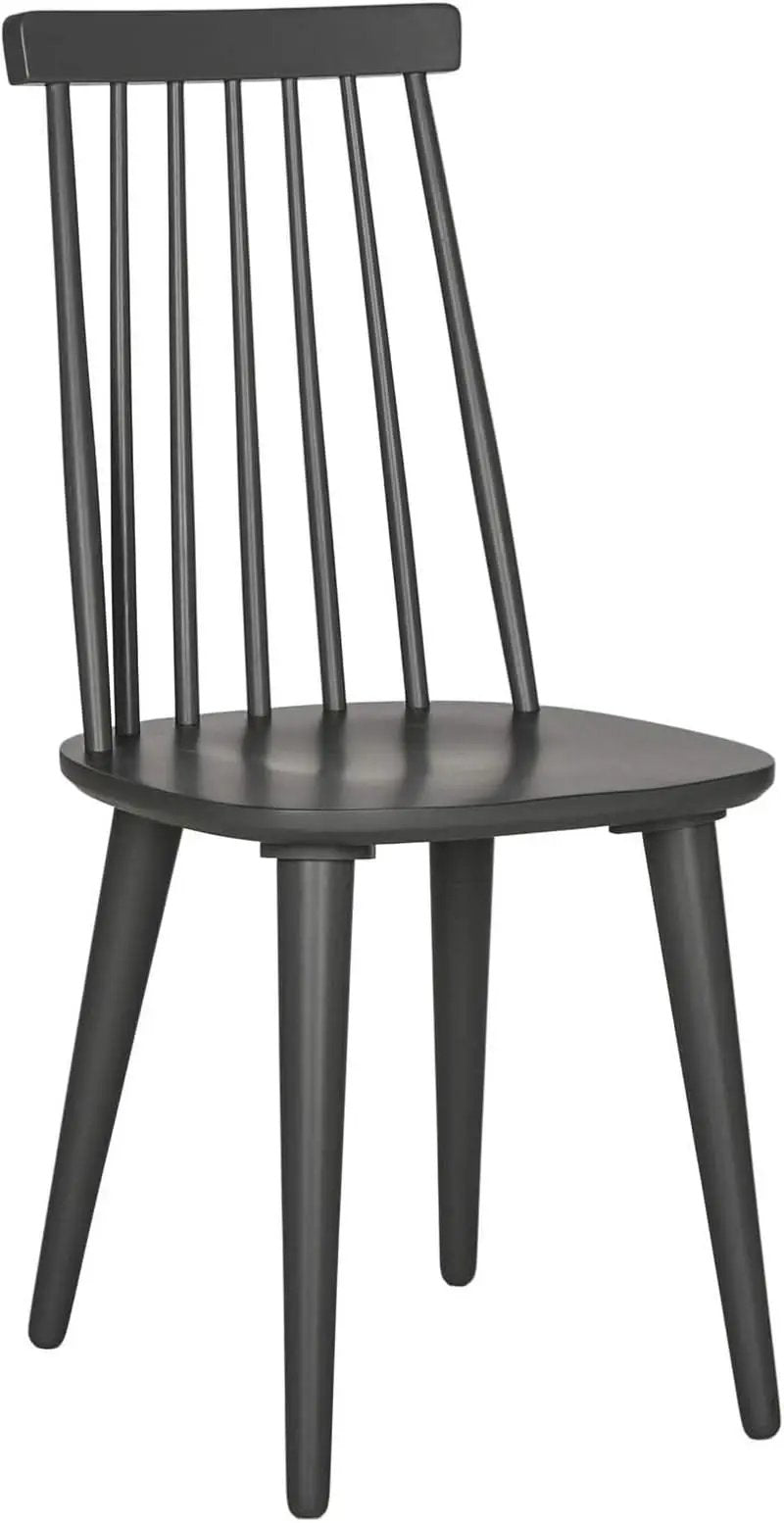 Burris Farmhouse Spindle Side Chair Natural White Set Of 2 from PriceLows™
