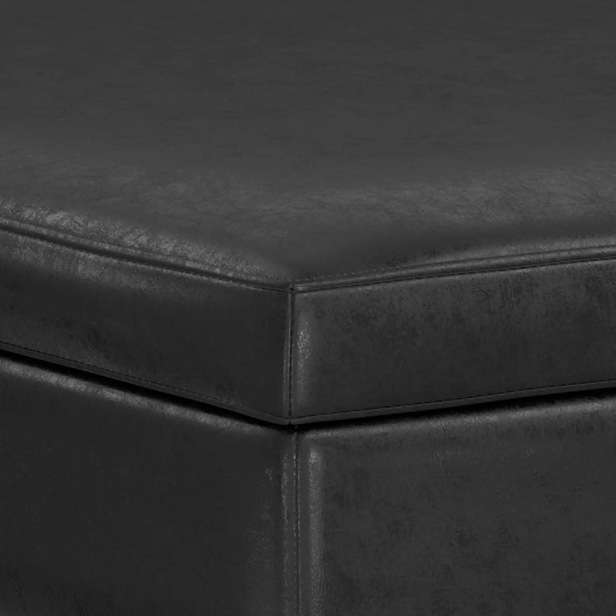 Owen Square Coffee Table Storage Ottoman | Hydraulic Lift-Up Lid | Multifunctional | 35.8 Inch Width