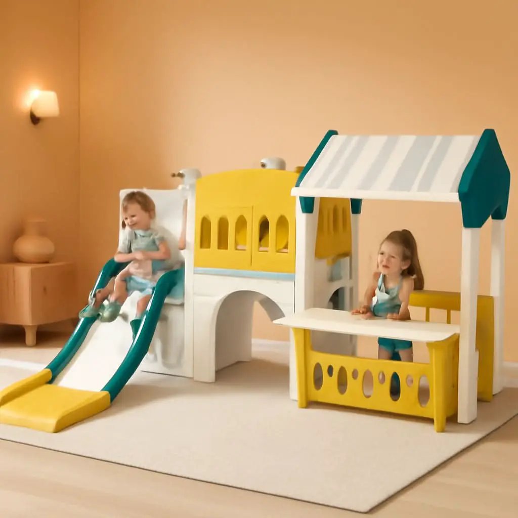Nine In One Toddler Sliding Playground OutdoorPlayset from PriceLows™