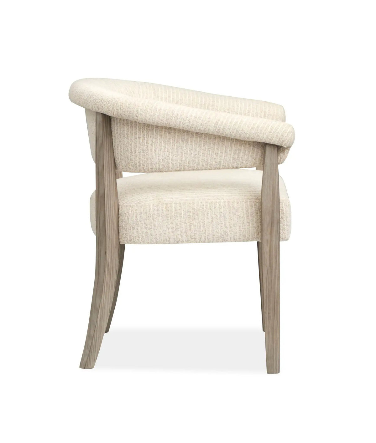 Braelyn Upholstered Host Chairs | Set Of 2 | Dorian Gray | Mid-Century Modern