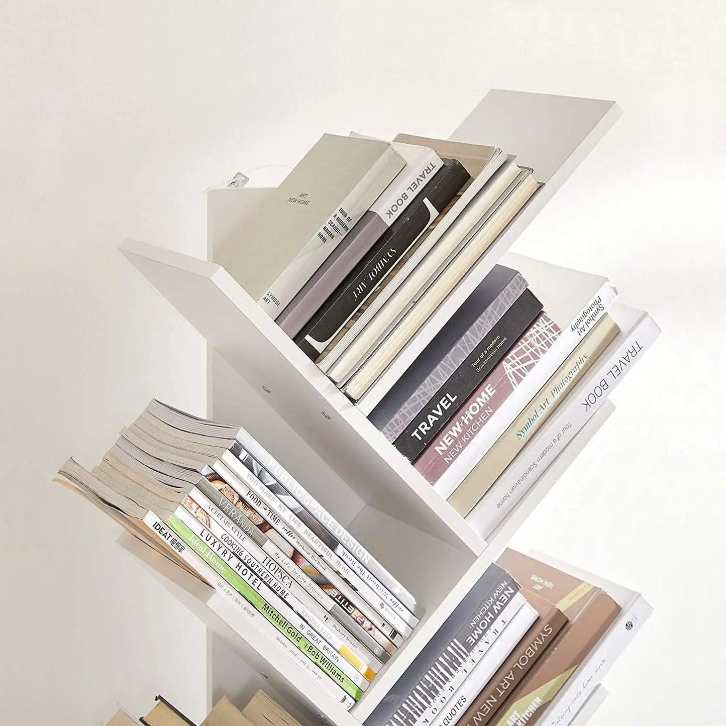 Tree Branch Bookshelf 8 Tier For Small Spaces Home Office from PriceLows™