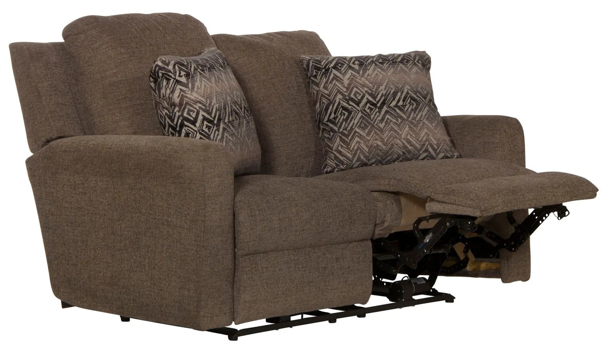 Calvin Reclining Loveseat | 4 Pieces | Chenille & Fabric | Living Room