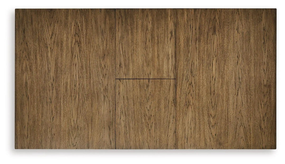 Urbinforte Counter Height Dining Extension Table | 42 x 78.13 x 36 in | Engineered Wood | Light Brown