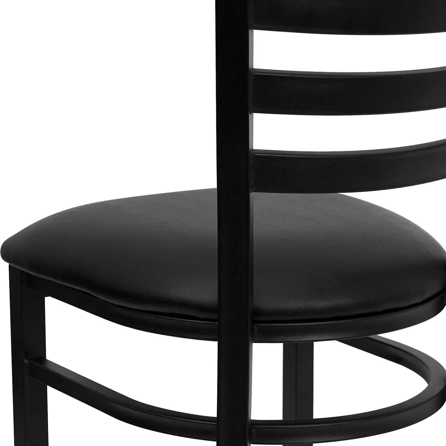 Hercules Series Ladder Back Restaurant Chairs Black from PriceLows™