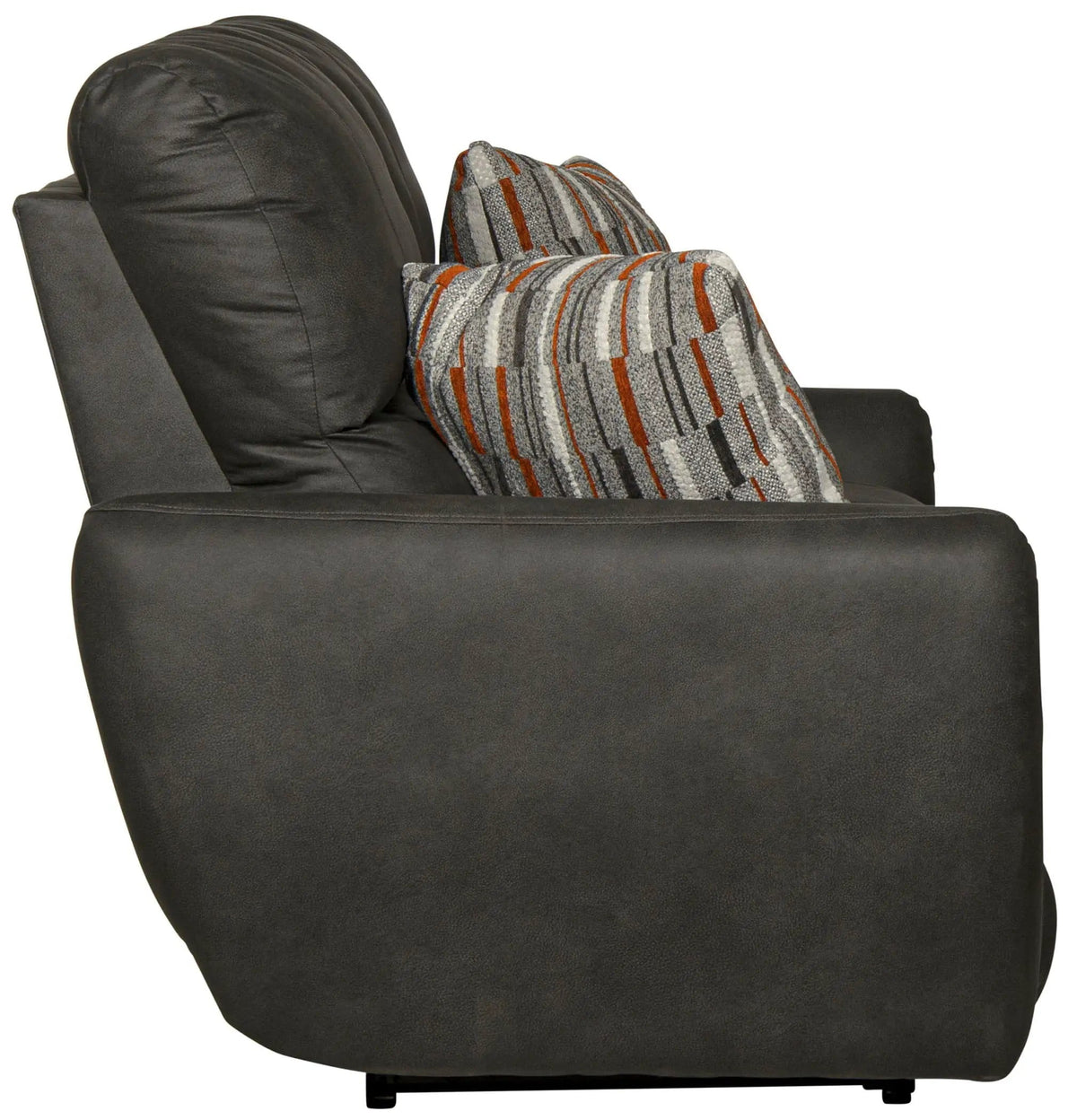 Dorian Reclining Loveseat | 4 Pieces | Faux Leather & Fabric | Living Room