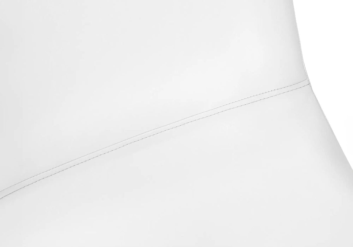 Bar Height Office Chair | Standing Desk Chair | Slim Metal Frame | Contemporary Design