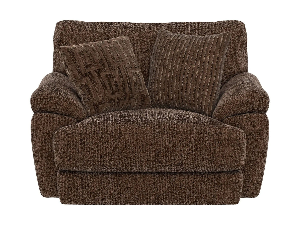 Jaden Chair 1/2 | 2 Pieces | Chenille & Fabric | Living Room