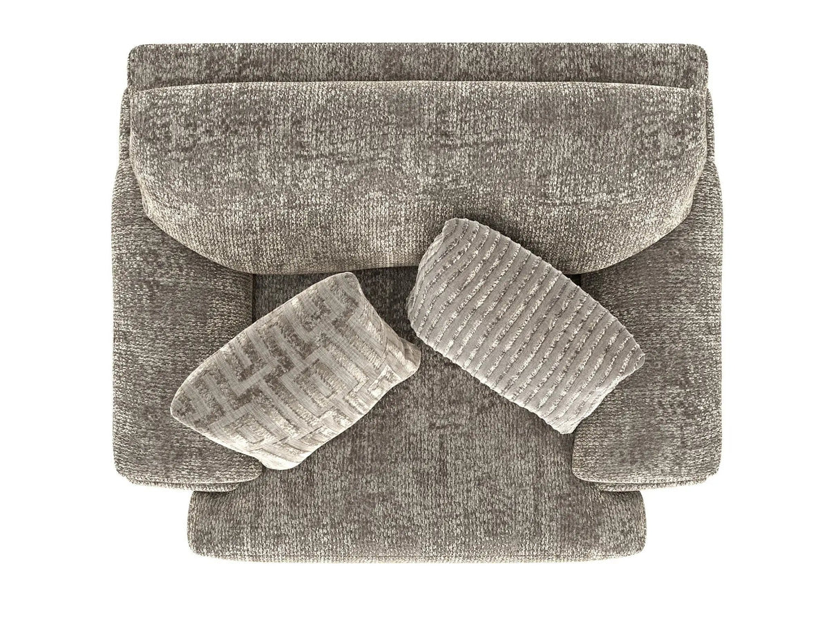Jaden Chair 1/2 | 2 Pieces | Chenille & Fabric | Living Room