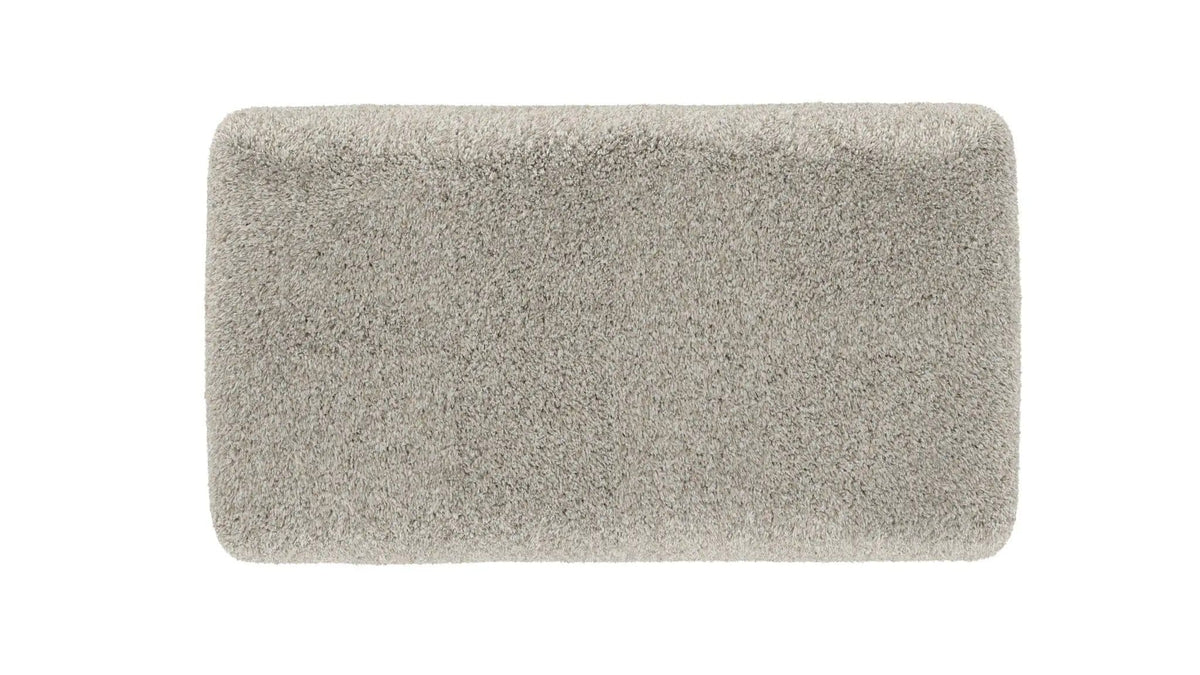 Reddington Ottoman | 47 x 30 x 18 in | Velvet & Fabric | Umber / Fawn