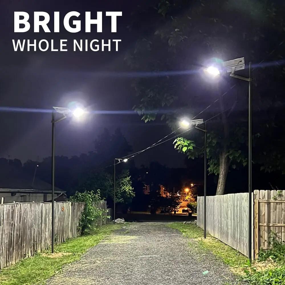 Solar Street Light With Pole | 50000 Lumen | IP65 Waterproof | 20Ft